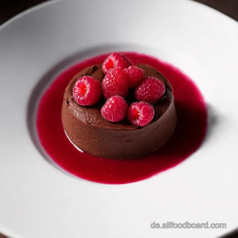 Blitzschnelle Schokocreme mit Himbeeren Einfach raffiniert