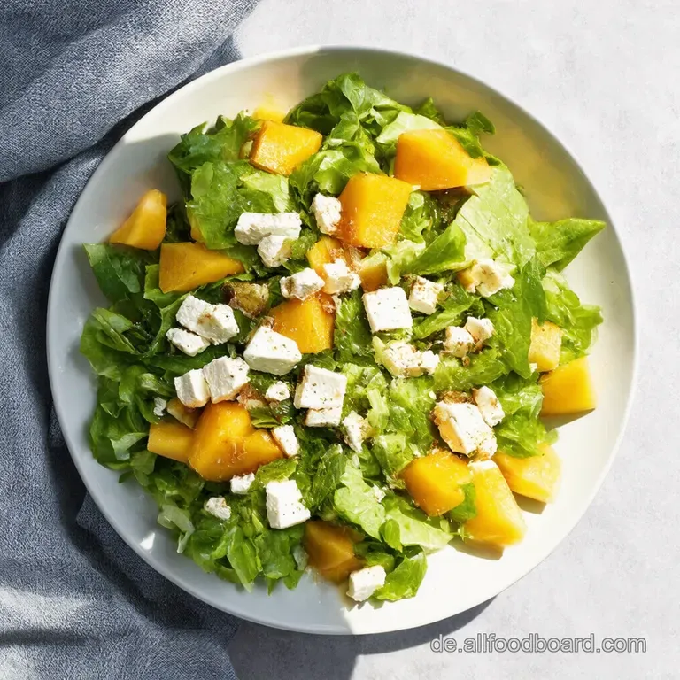 FetaMelonenSalat Der frische Kick für heiße Tage